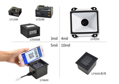 掃描速度更快、識讀精度更高、市面上主流的掃描二維碼模塊